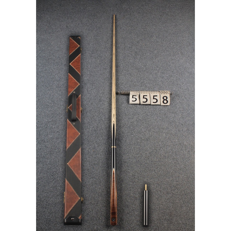 Exclusive 3/4 ash english pool cue zebrano  # 5558