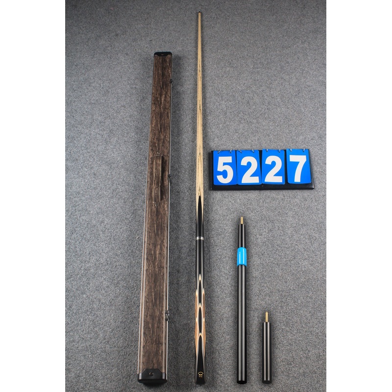 exclusive 3/4 handmade ash 60” snooker / pool cue # 5227