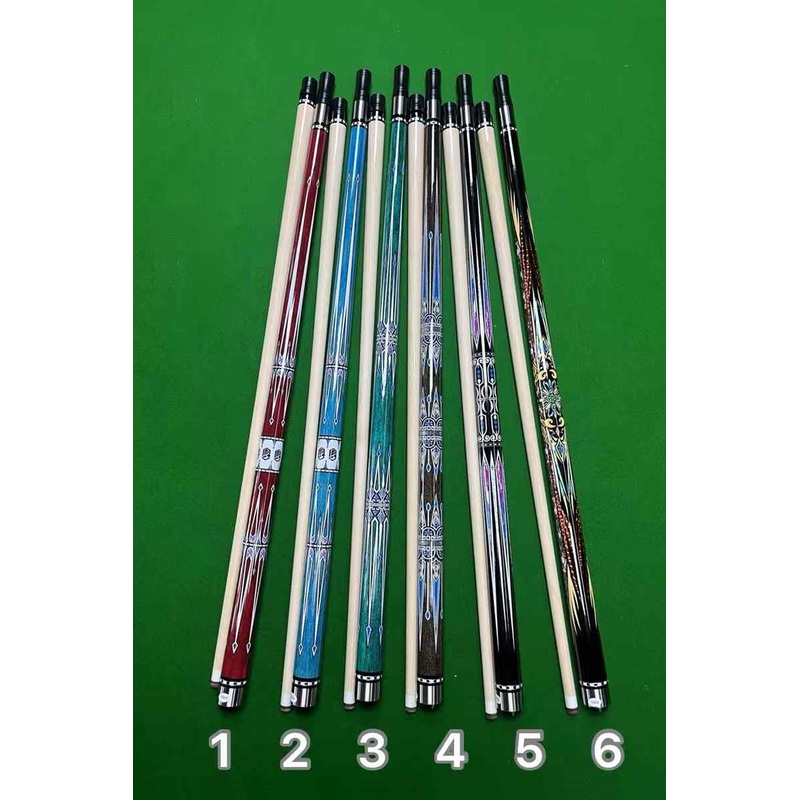 maple shaft billiards cues pool cues stick