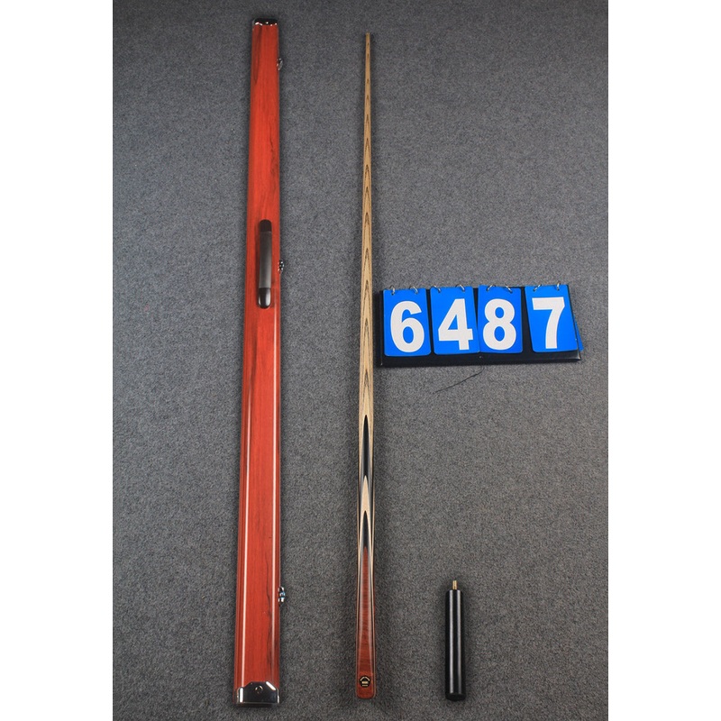 1 piece ash english pool cue # 6487