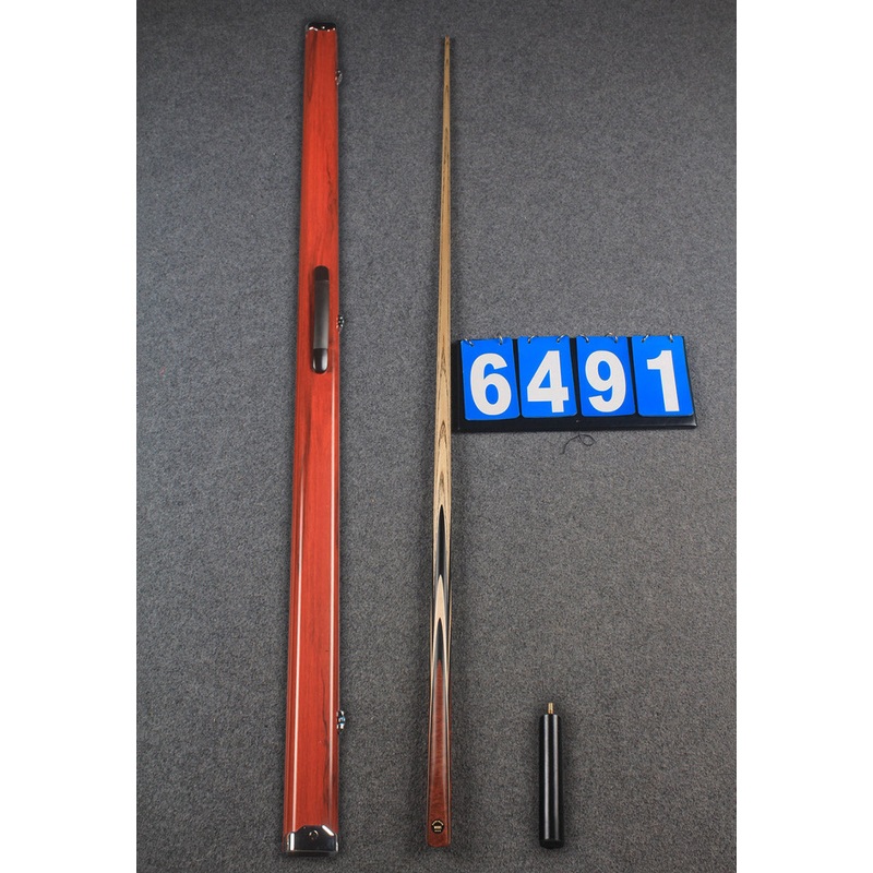 1 piece ash english pool cue # 6491