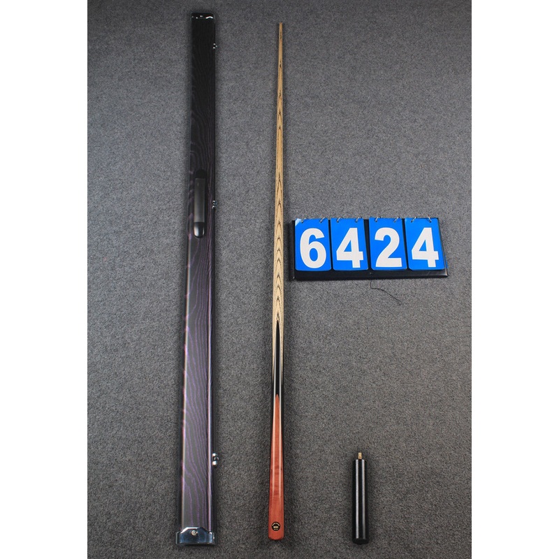 1 piece ash english pool cue pink ivory # 6424