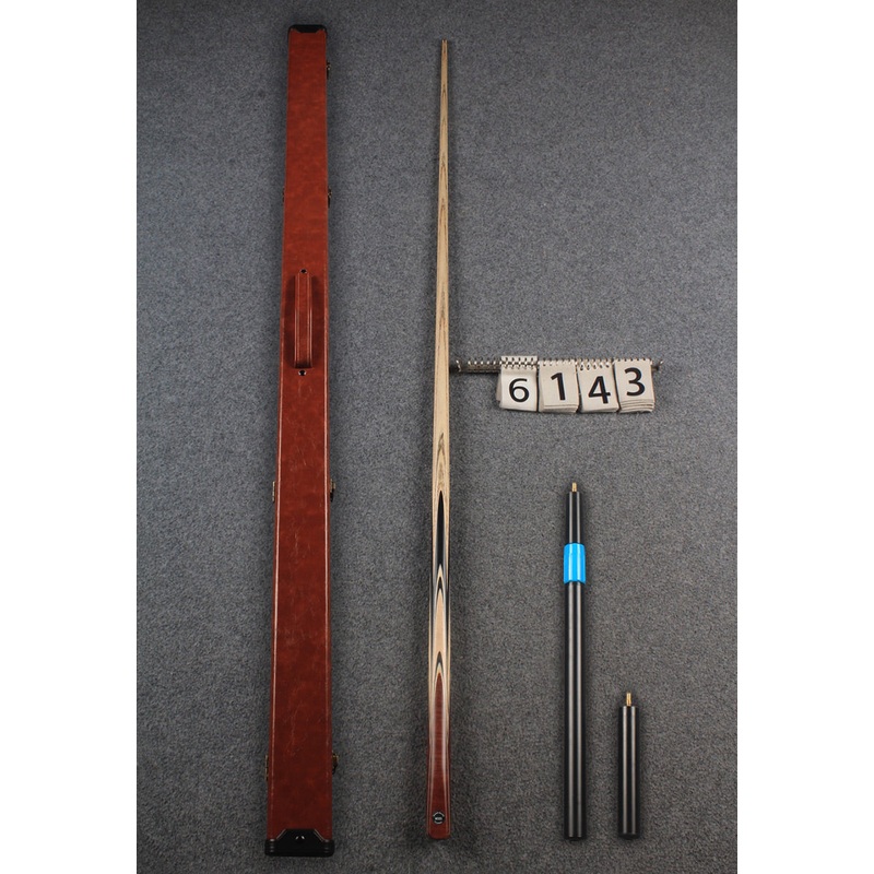 1 piece  ash snooker cue # 6143