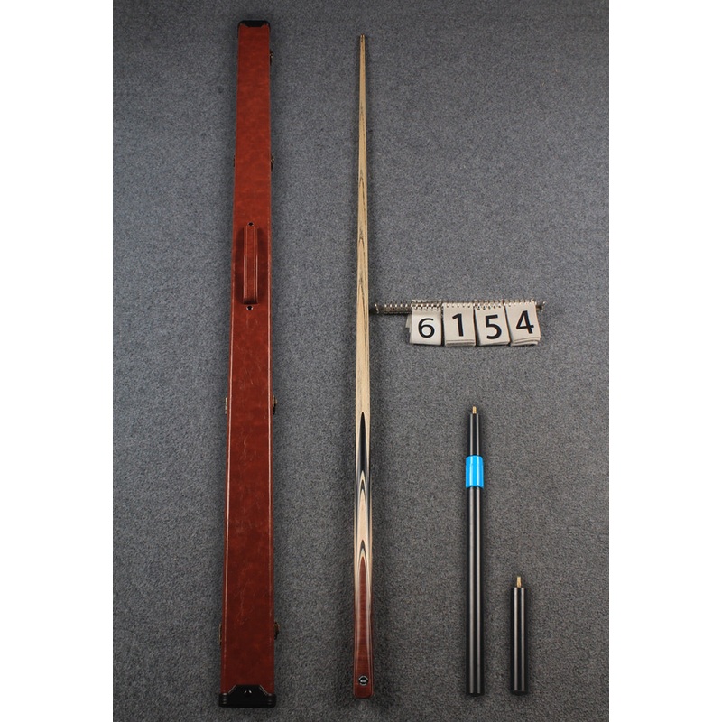 1 piece  ash snooker cue # 6154
