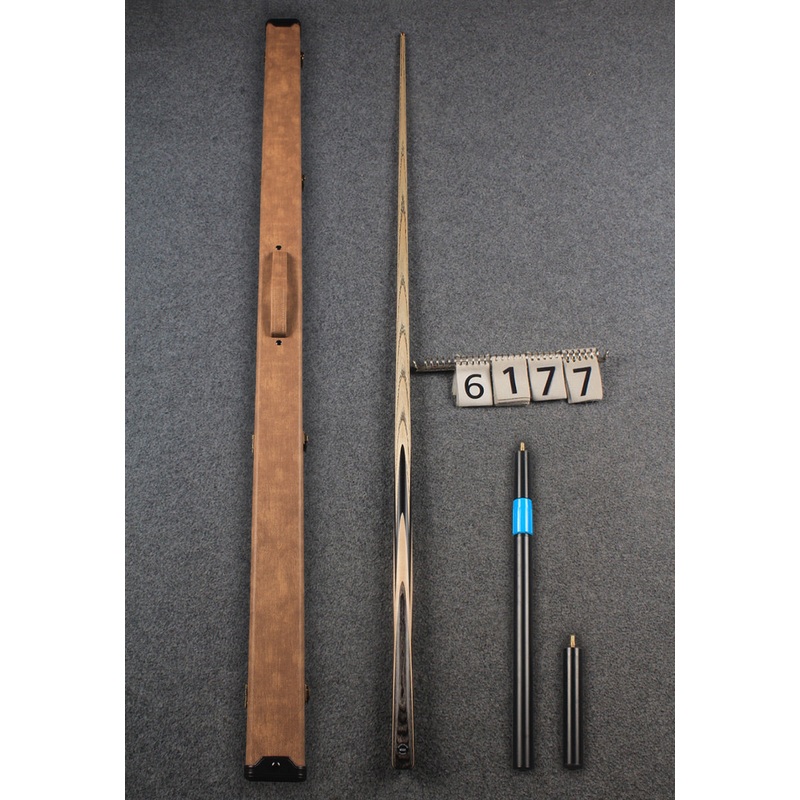 1 piece  ash snooker  cue # 6177