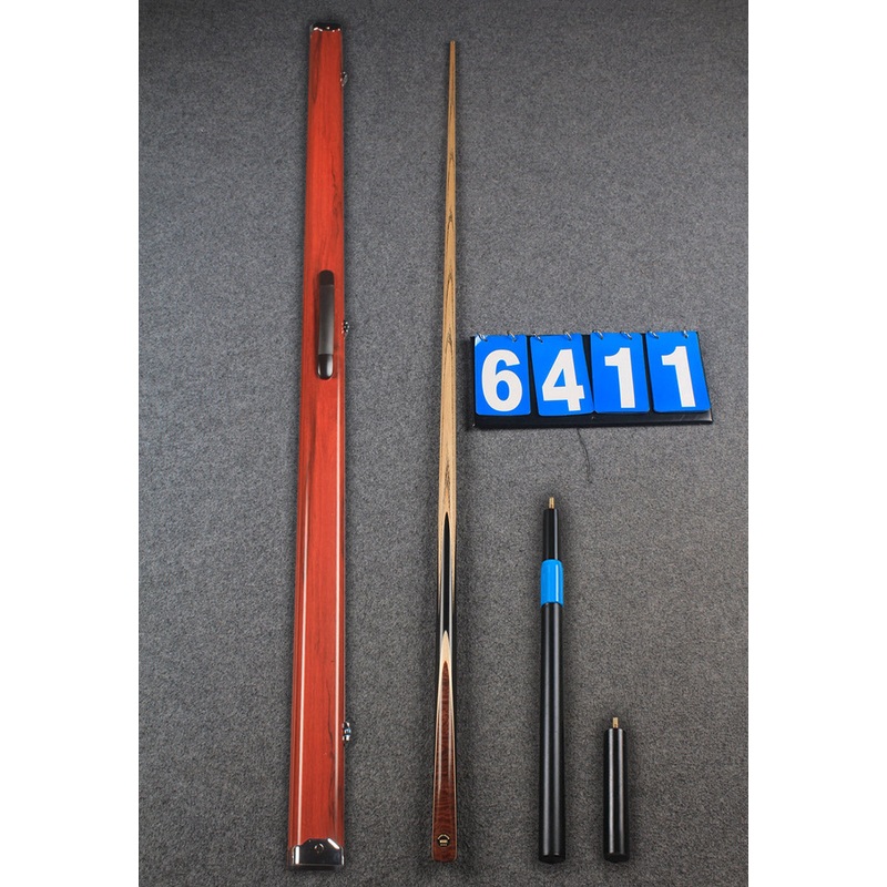 1 piece ash snooker cue # 6411
