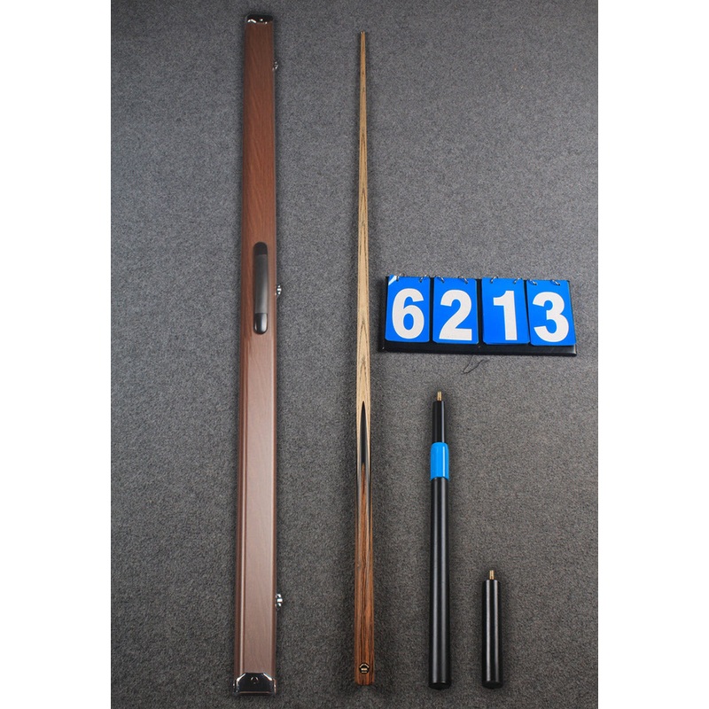 1 piece ash snooker cue bocote # 6213