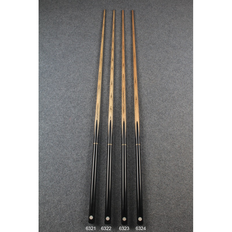 3/4 ash 55” english pool cue  #6321 – #6324