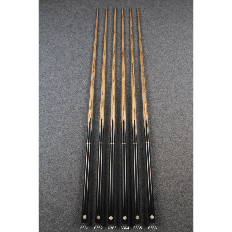 3/4 ash 55” english pool cue  #6361 – #6366