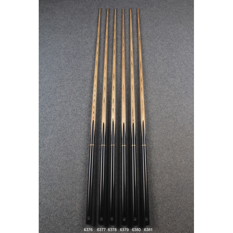 3/4 ash 55” english pool cue  #6376 – #6381