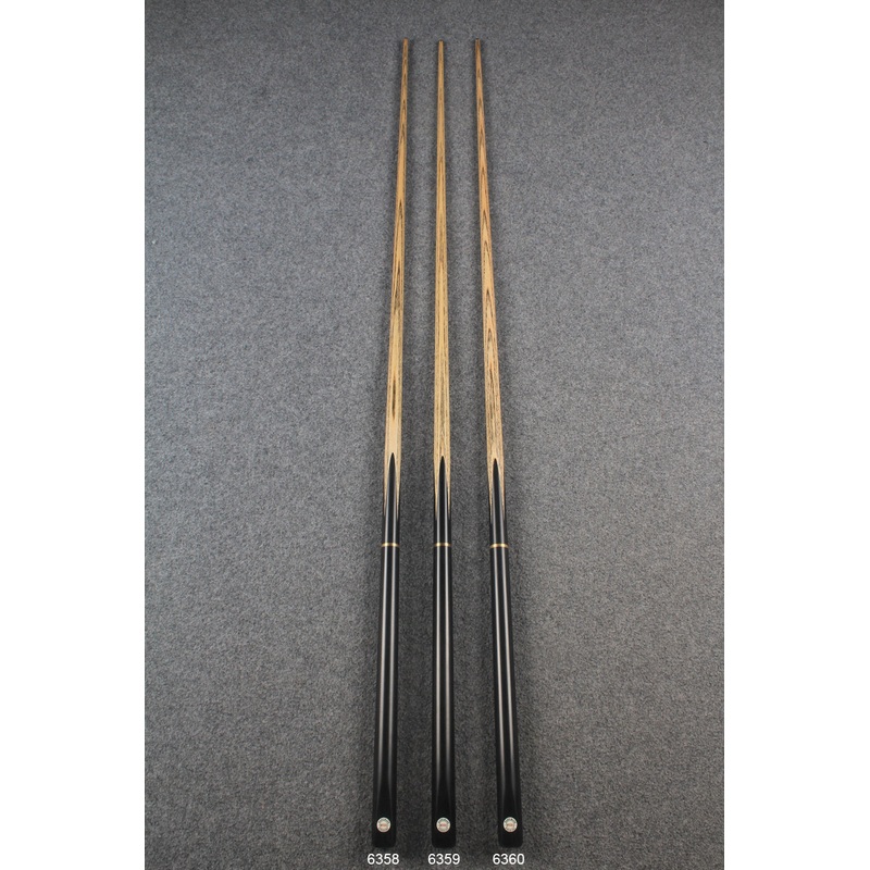 3/4 ash 56”  english pool cue  #6358 – #6360