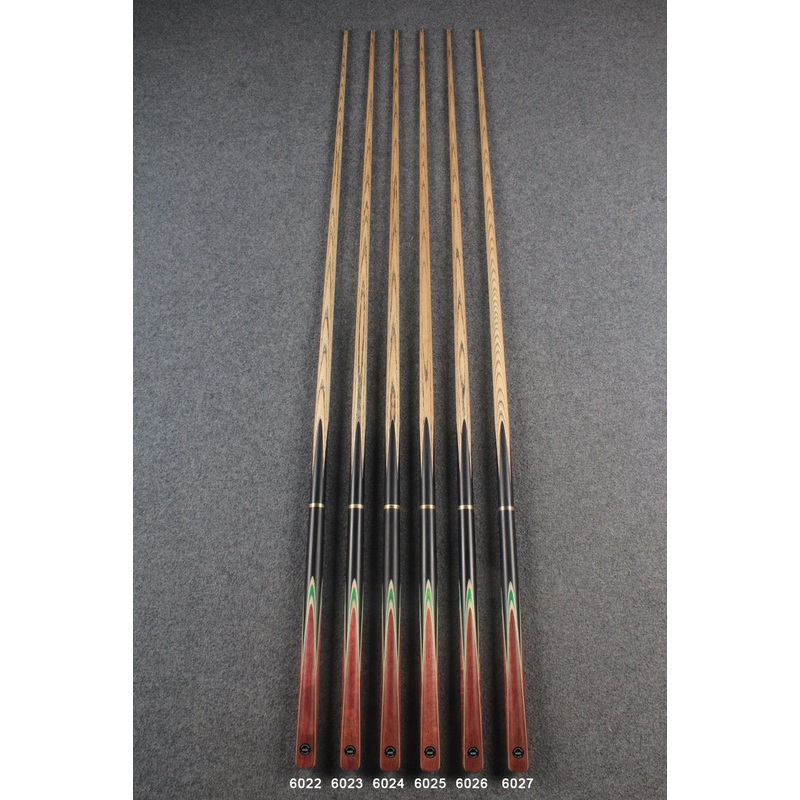3/4 ash 59” english pool cue  #6022 – #6027