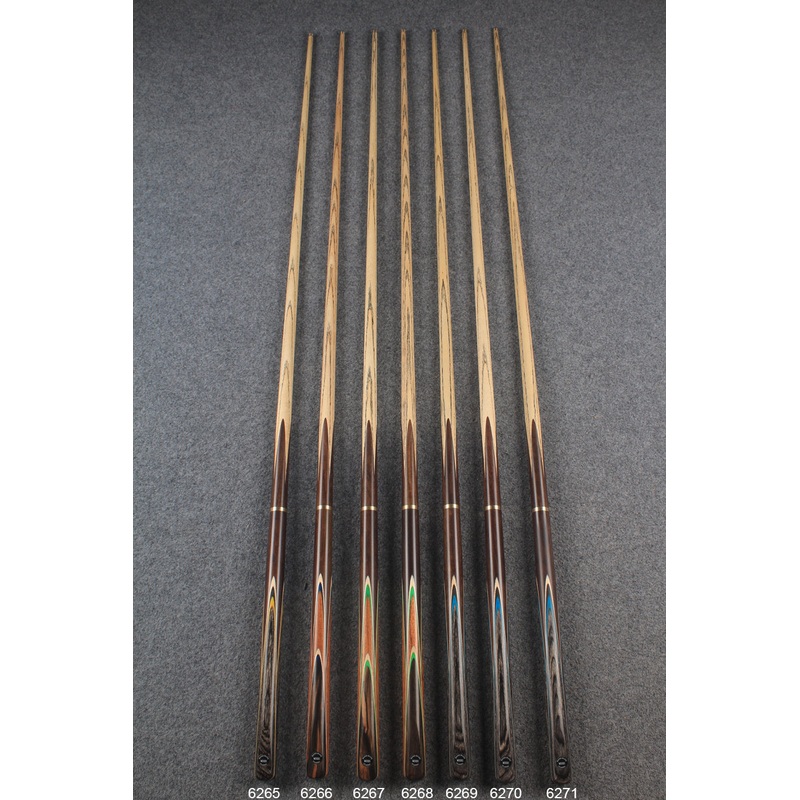 3/4 ash snooker cue  #6265 – #6271
