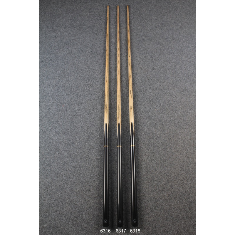 3/4 ash snooker cue  #6316 – #6318