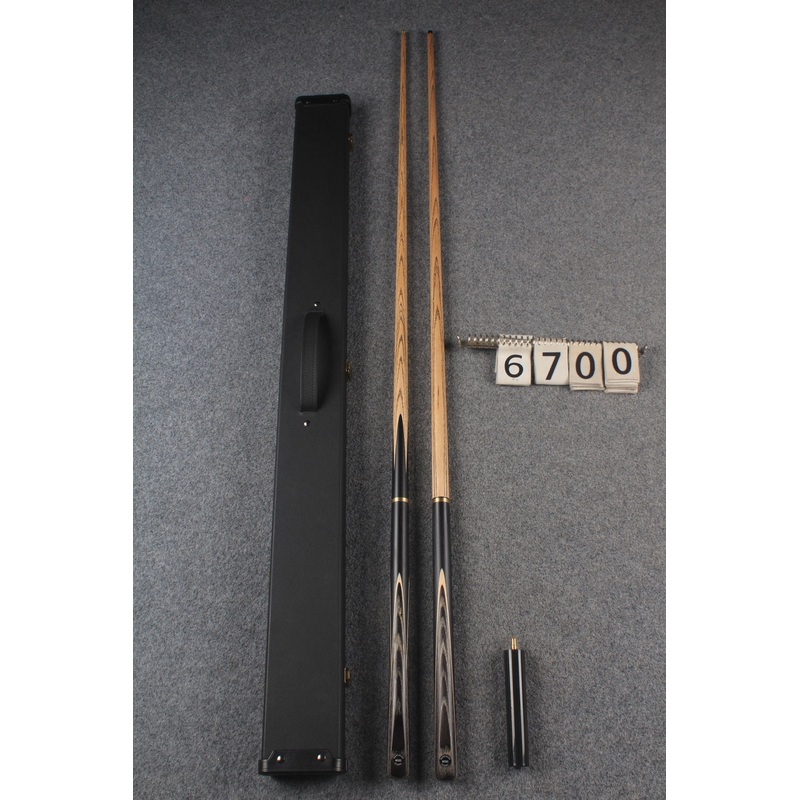 3/4 ASH english pool cue + break cue + case # 6700