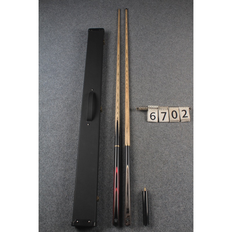 3/4 ASH english pool cue + break cue + case # 6702
