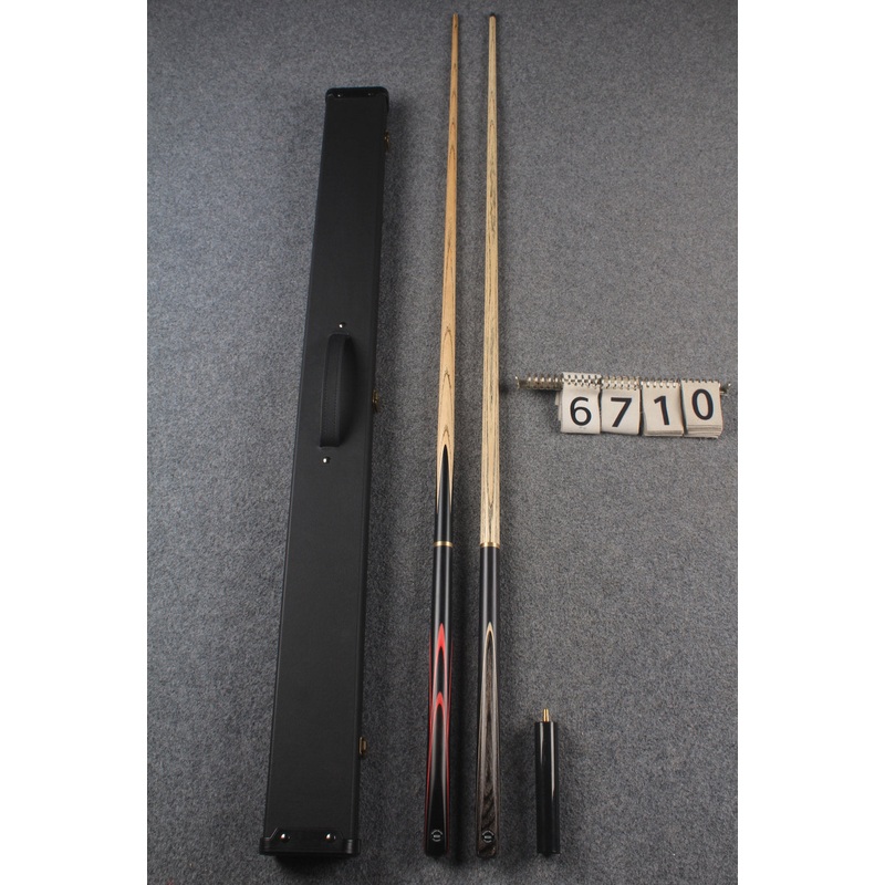 3/4 ASH english pool cue + break cue + case # 6710