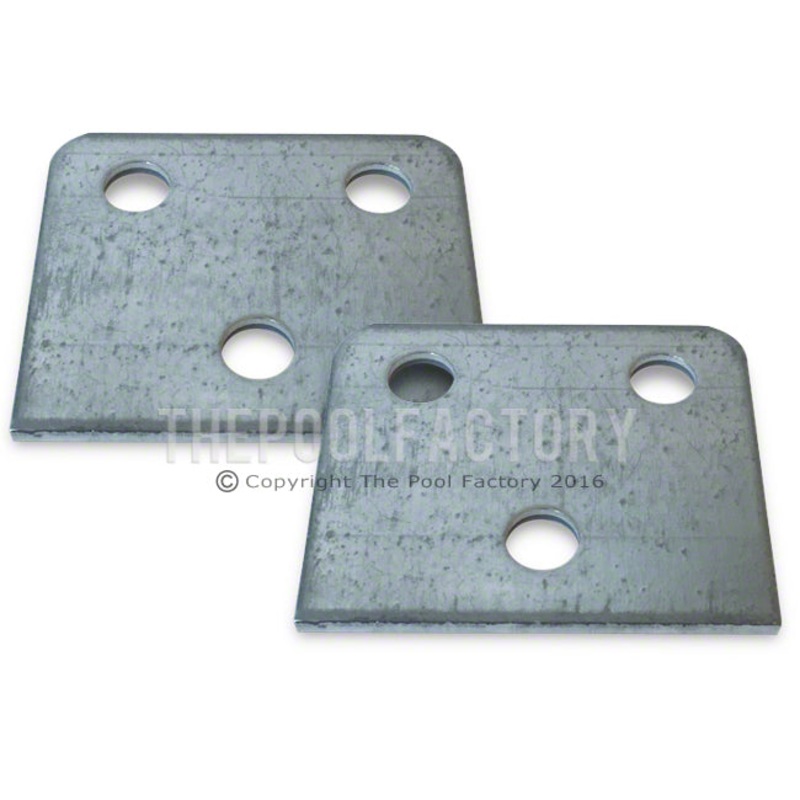 3-Hole Square Washers for Oval Wilbar & Saltwater Series Pool Models – Set of 2