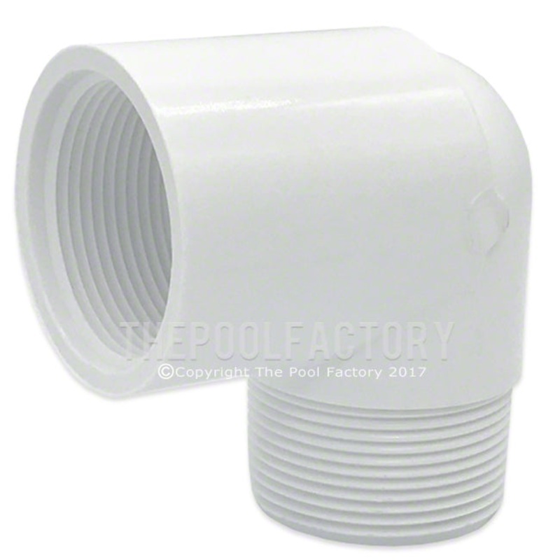 Lasco 1.5″ MPT x 1.5″ FPT (Male x Female) 90 Degree Street Elbow Adapter Fitting 412-015