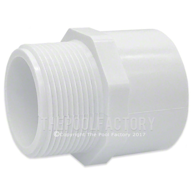 Lasco 1.5″ MPT x 1.5″ SKT (Male x Slip) Adapter Fitting 436-015