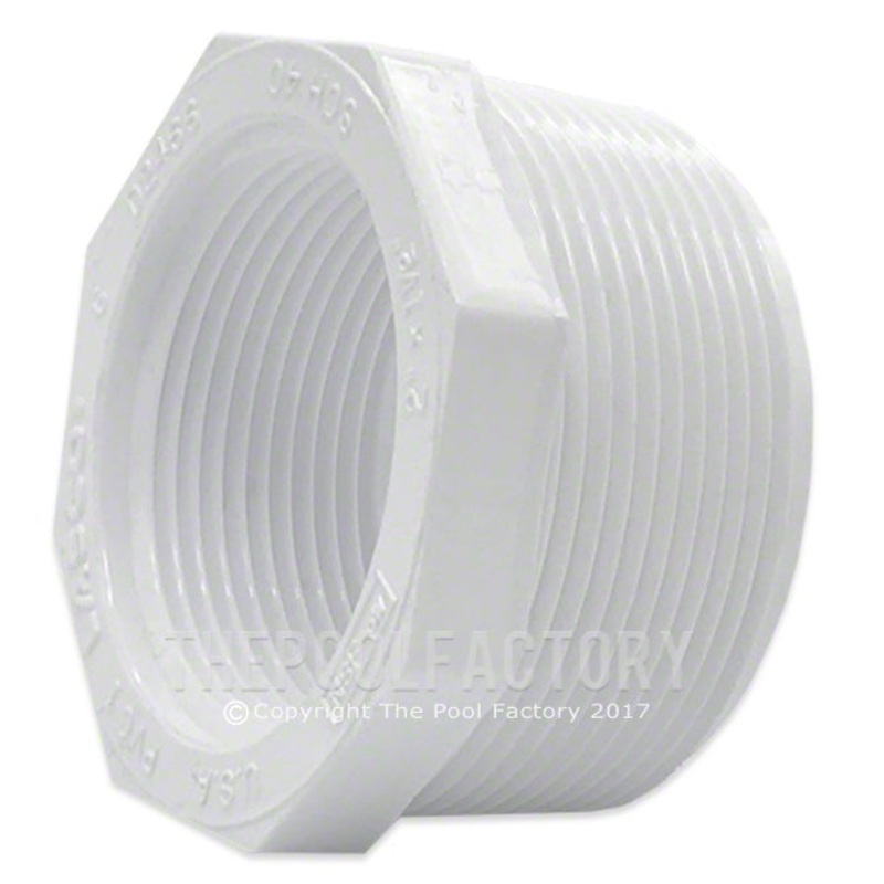 Lasco 2″ MPT x 1.5″ FPT (Male x Female) Threaded Reducer Bushing 439-251