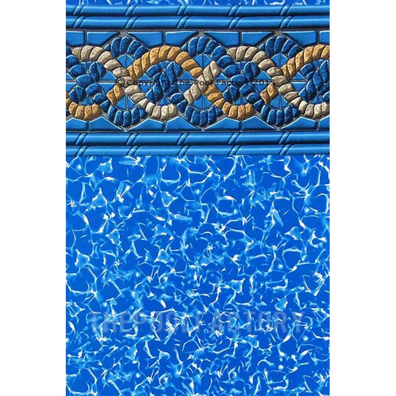 10’x18’x52″ Oval Uni-Bead Mystri Gold Liner – 25 Gauge