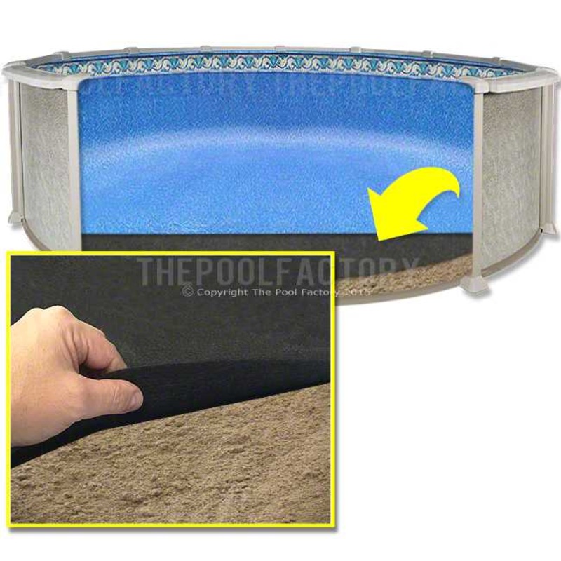 10’x21′ Oval Armor Shield Liner Floor Pad