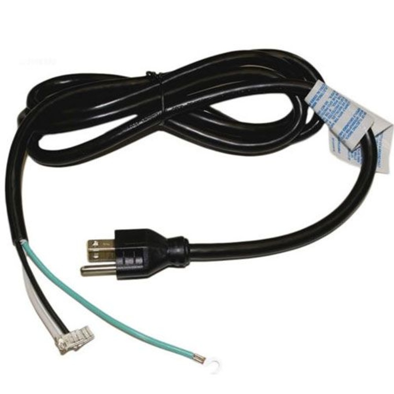 Hayward 6′ Pump Power Cord with Standard 3-Prong Plug
