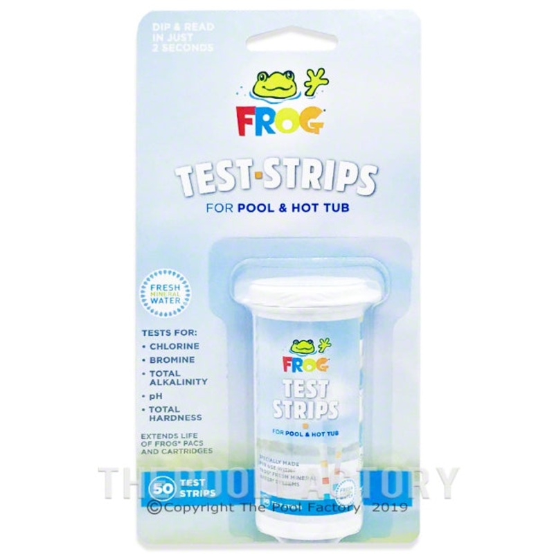 Pool Frog – Pool & Spa Test Kit (50 Strips)