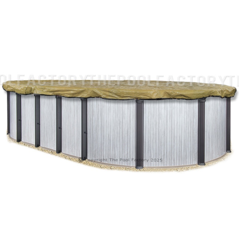 10’x18′ Oval Ultimate Guard Winter Cover