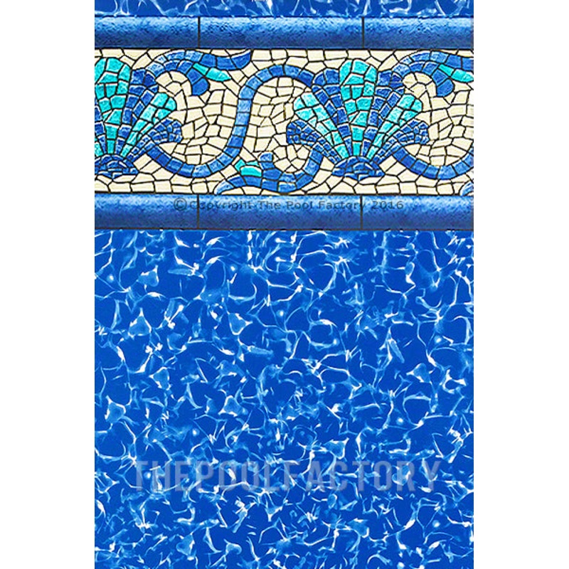 12’x18’x54″ Oval Uni-Bead Beach Haven Liner – 40 Gauge