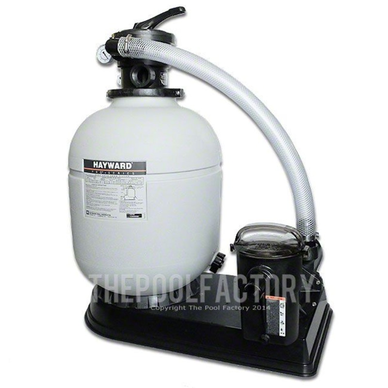 Hayward S180T 18″ Sand Filter System 1.5-HP Power-Flo Pump