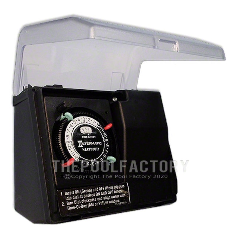 Intermatic Heavy Duty Portable Standard Plug-In Outdoor Timer