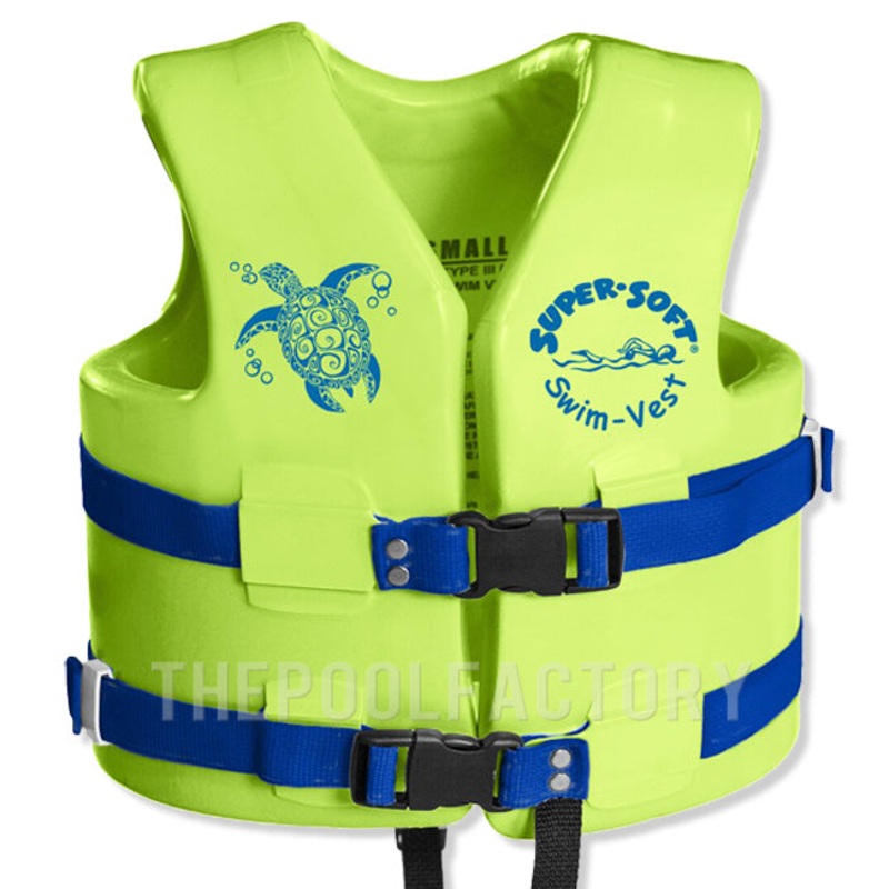 Super Soft Vest – Child Small Green 30-50lbs.