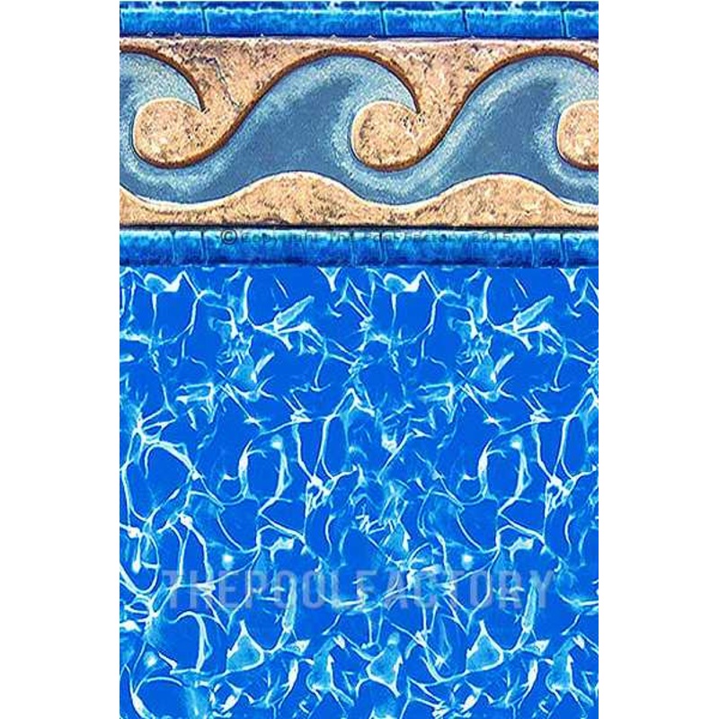 10’x16’x52″ Oval Uni-Bead Terra Cotta Liner – 25 Gauge