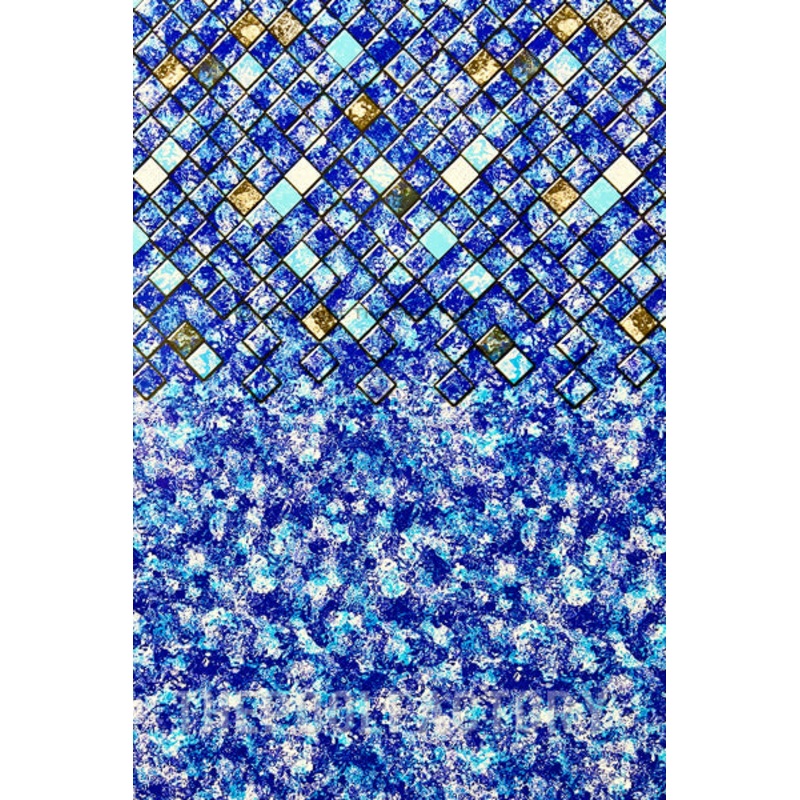 12’x24′ Oval Overlap Bahama Liner – 25 Gauge