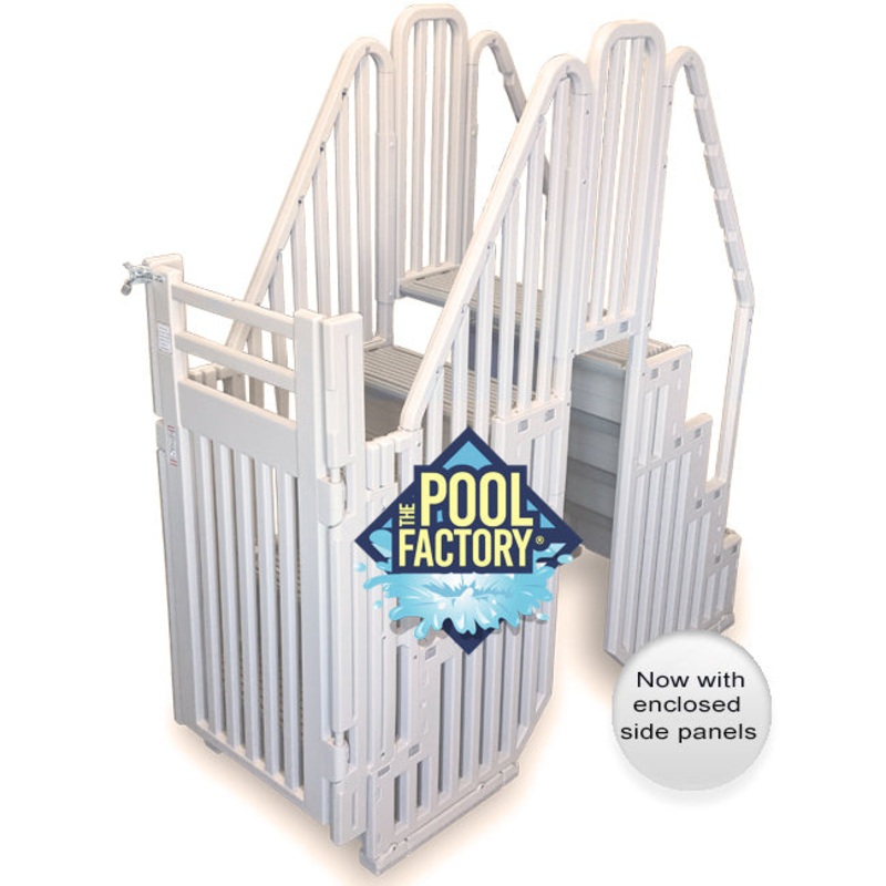 Confer SES – Complete Step Enclosure System with Gate