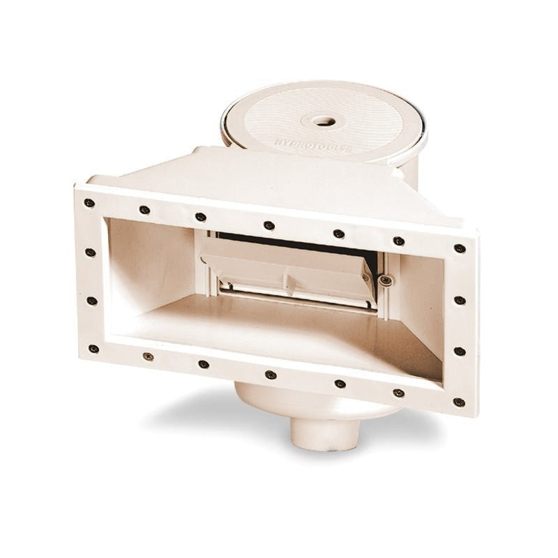 Hydrotools Wide-Mouth Above Ground Thru-Wall Skimmer & Return Fitting – White
