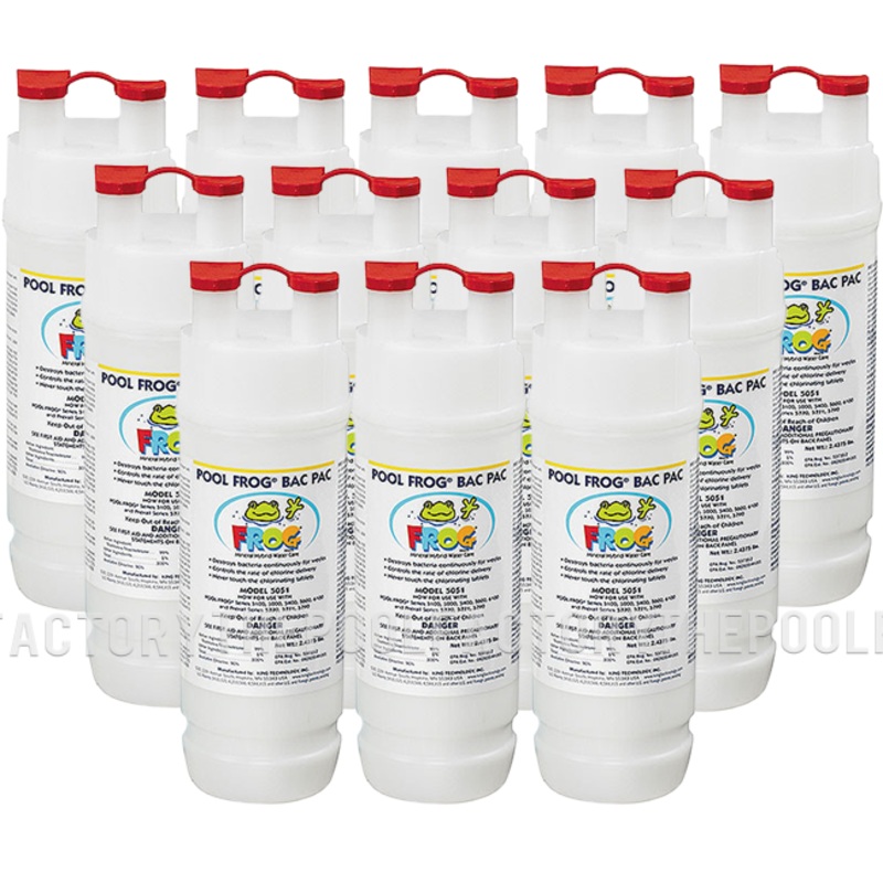 Pool Frog Chlorine Bac Pac – Model 5051 – 12 Pack