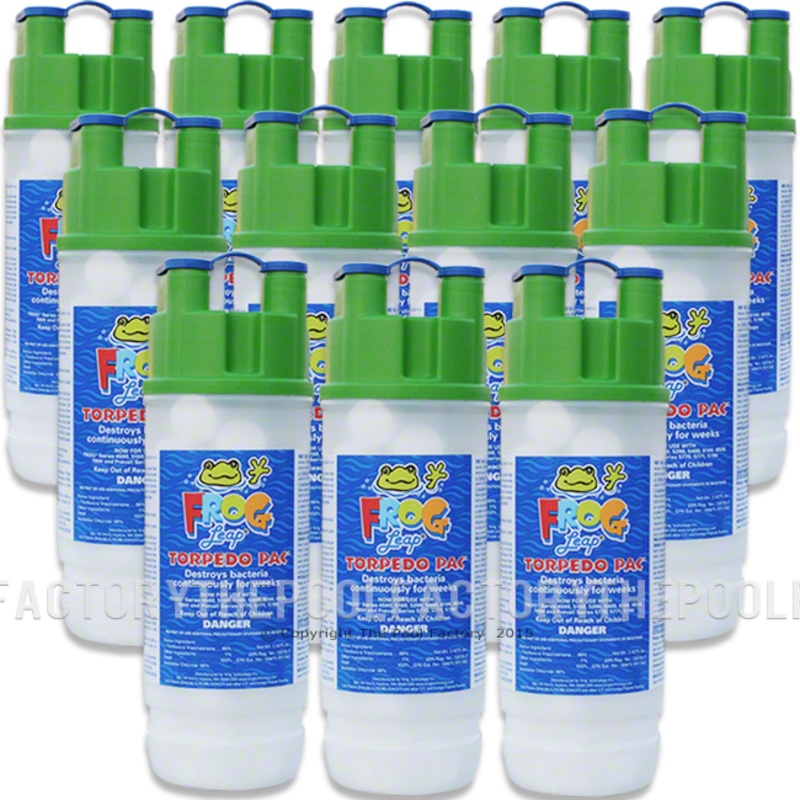 Pool Frog Leap Torpedo Pac – 12 Pack