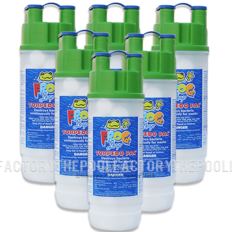 Pool Frog Leap Torpedo Pac – 6 Pack