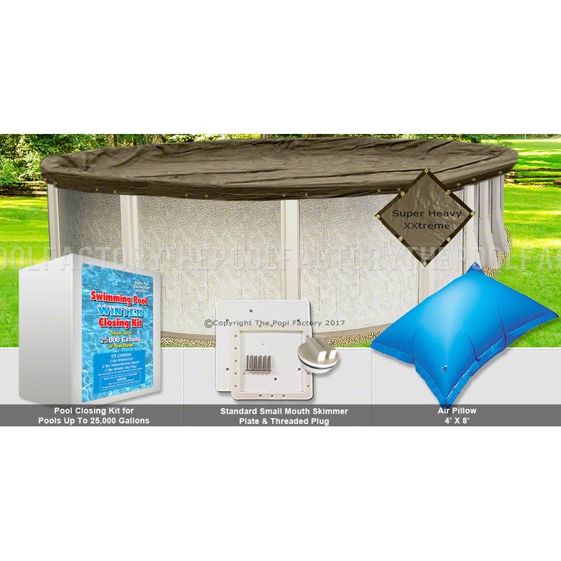 10’x16′ Oval Super Heavy XXtreme Closing Package (Small Mouth Plate)