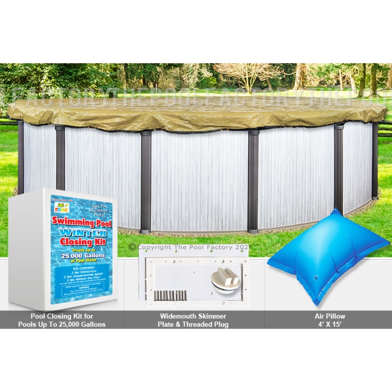 30′ Round Ultimate Closing Package (WideMouth Plate)