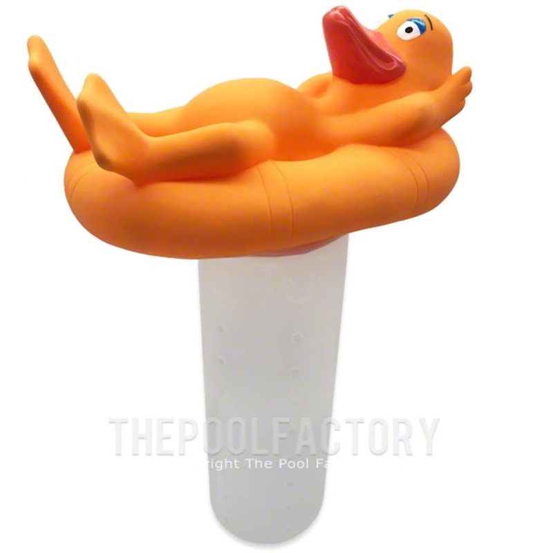 HydroTools Floating Duck Chlorine Tablet Dispenser