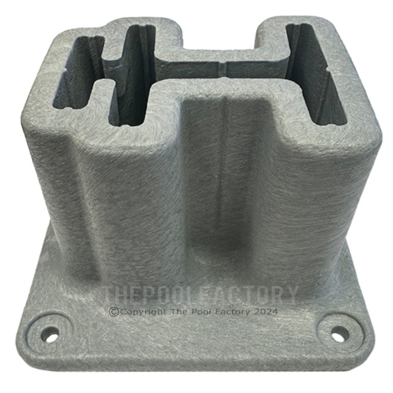 Replacement Plastic Flange for Vinyl Works Ladder – Grey