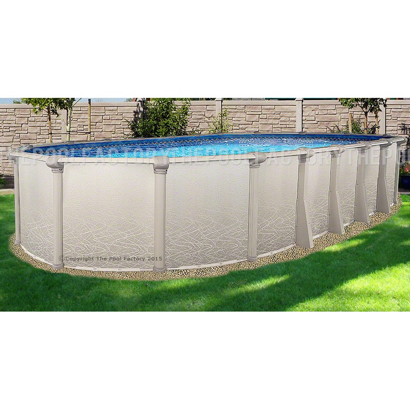 15’x24’x52″ Saltwater 5000 Oval Pool