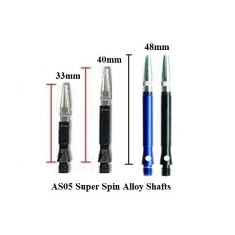 Alana Super Spin Alloy Shafts