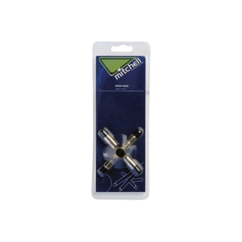 Mitchell Brass Cross X Rest