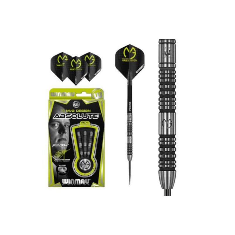 Winmau Absolute MvG Design Steeltip Darts
