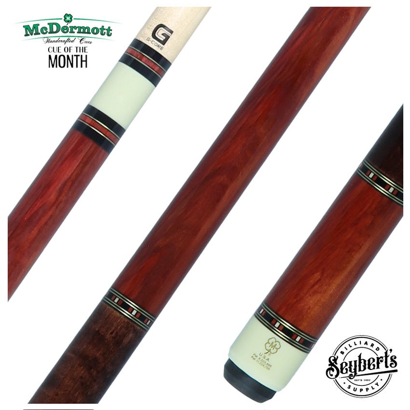 McDermott August 2024 Cue of the Month with G-Core Shaft – H554C
